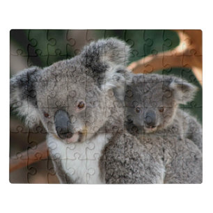 Cutest Baby Animals   Koala and Joey Jigsaw Puzzle