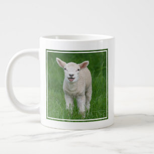 Cutest Baby Animals Lil Lamb Giant Coffee Mug