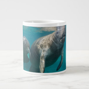 Cutest Baby Animals Manatee & Baby Giant Coffee Mug