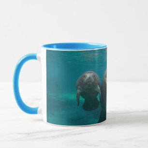 Cutest Baby Animals Manatee & Baby Mug