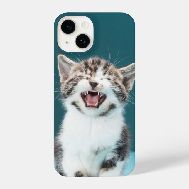 Cutest Baby Animals | Meowing Baby Kitten iPhone Case (Back)