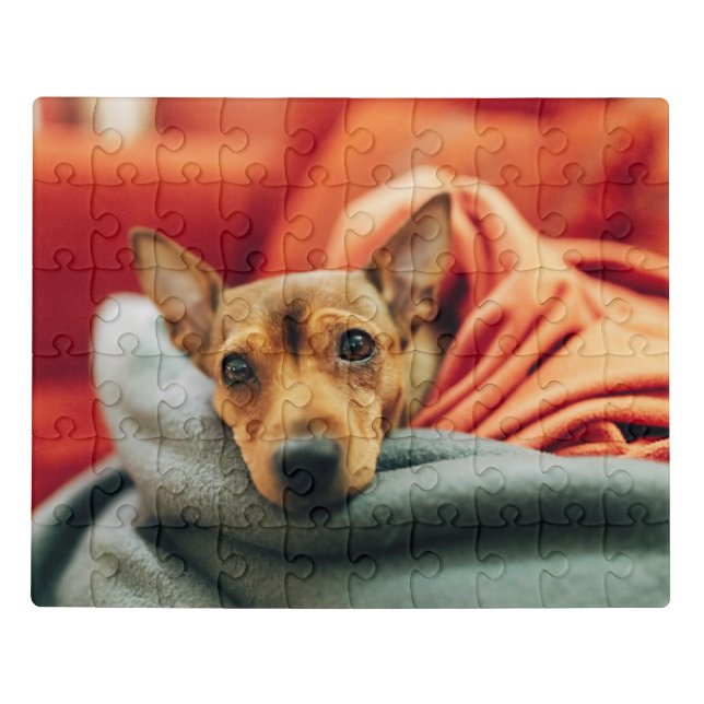 Cutest Baby Animals | Miniature Pinscher Jigsaw Puzzle (Puzzle Horizontal)