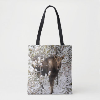 Cutest Baby Animals | Moose Calf Tote Bag