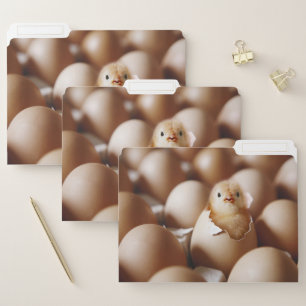 Cutest Baby Animals New Baby Chick File Folder