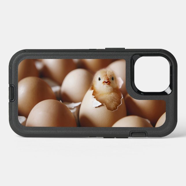 Cutest Baby Animals | New Baby Chick Otterbox iPhone Case (Back Horizontal)