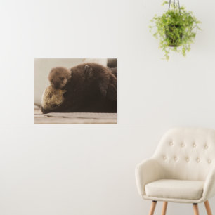 Cutest Baby Animals   Newborn Otter Pup Foam Board
