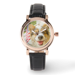 Cutest Baby Animals   Patriotic Corgi Puppy Watch