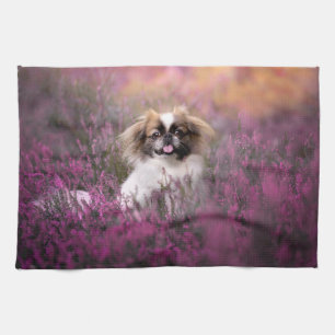 Cutest Baby Animals Pekingese Puppy Kitchen Towel
