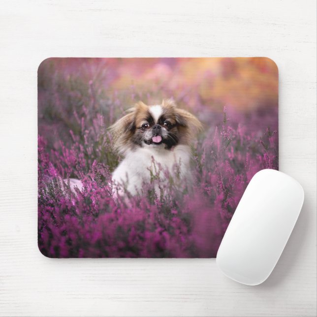 Cutest Baby Animals | Pekingese Puppy Mouse Pad (With Mouse)