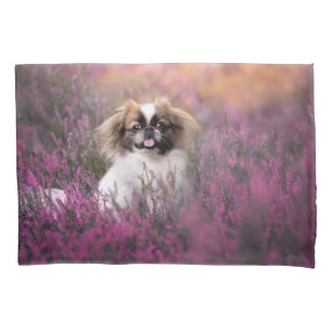 Cutest Baby Animals Pekingese Puppy Pillow Case