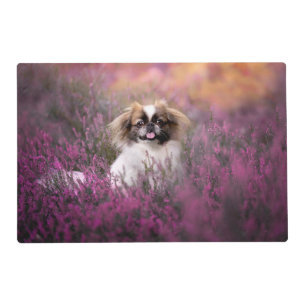 Cutest Baby Animals Pekingese Puppy Placemat