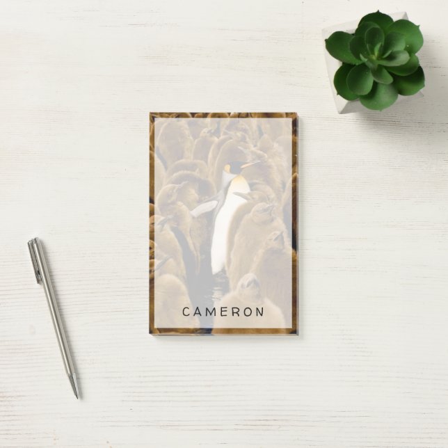 Cutest Baby Animals | Penguin Among Youngsters Post-it Notes (Office)