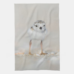 Cutest Baby Animals Piping Plover Chick Kitchen Towel