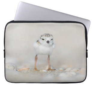 Cutest Baby Animals Piping Plover Chick Laptop Sleeve