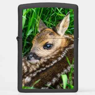 Cutest Baby Animals Roe Deer Baby Zippo Lighter