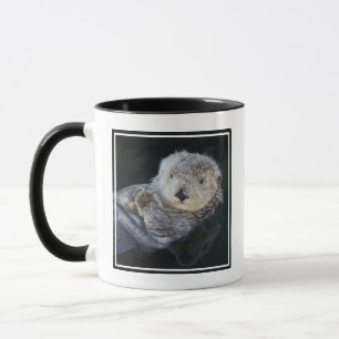 Cutest Baby Animals   Sea Otter Floating Mug
