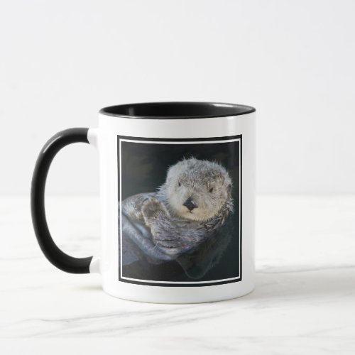 Cutest Baby Animals  Sea Otter Floating Mug