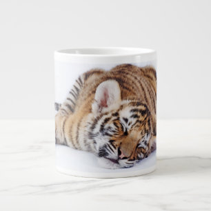 Cutest Baby Animals Sleepy Baby Tiger Cub Giant Coffee Mug