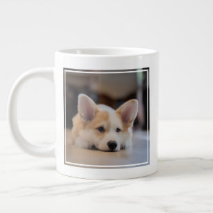 Cutest Baby Animals Sleepy Corgi Puppy Giant Coffee Mug