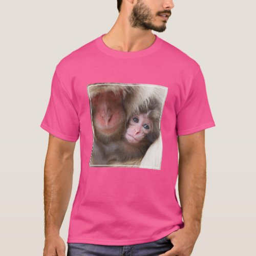 Cutest Baby Animals  Snow Monkey T_Shirt