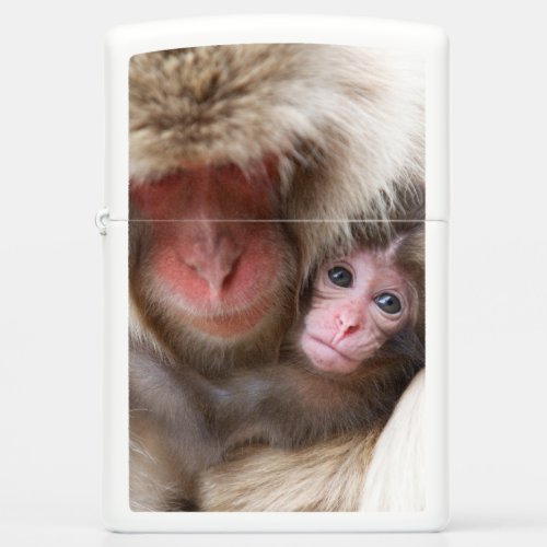 Cutest Baby Animals  Snow Monkey Zippo Lighter