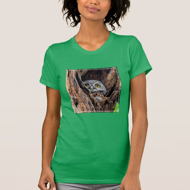 Cutest Baby Animals | Spotted Owlet T-Shirt (Front)