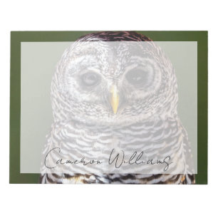 Cutest Baby Animals   Tawny Owl Notepad