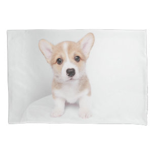 Cutest Baby Animals Tiny Corgi Pillow Case