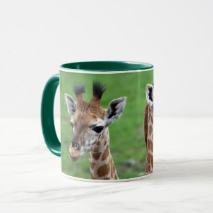 Cutest Baby Animals Two Baby Giraffes Mug