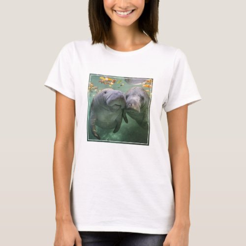 Cutest Baby Animals  Two Manatees T_Shirt