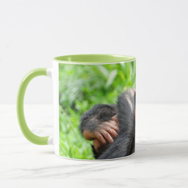 Cutest Baby Animals | Two Young Chimpanzees Mug (Left)