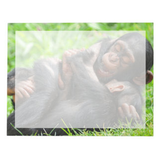 Cutest Baby Animals | Two Young Chimpanzees Notepad