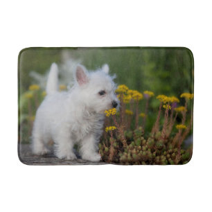 Cutest Baby Animals West Highland White Terrier Bath Mat