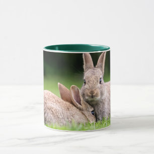 Cutest Baby Animals Wild Bunny Rabbits Mug