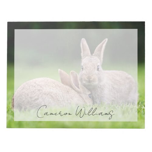 Cutest Baby Animals  Wild Bunny Rabbits Notepad