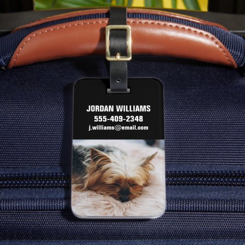 Cutest Baby Animals  Yorkshire Terrier Luggage Tag