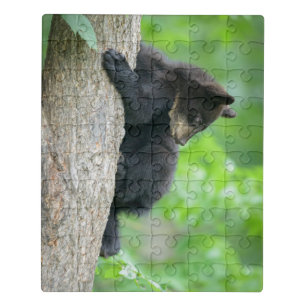 Cutest Baby Animals Young Black Bear Cub Jigsaw Puzzle