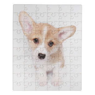 Cutest Baby Animals Young Corgi Puppy Jigsaw Puzzle