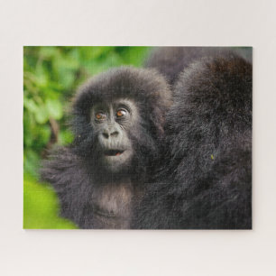 Cutest Baby Animals Young Mountain Gorilla Jigsaw Puzzle