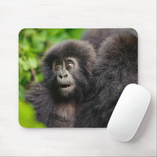 Cutest Baby Animals Young Mountain Gorilla Mouse Pad