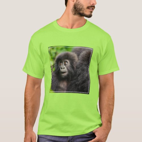 Cutest Baby Animals  Young Mountain Gorilla T_Shirt