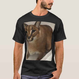 Cutest Bathtub Big Floppa My Beloved Caracal Cat M T-Shirt