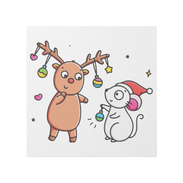 CUTEST BEST FRIENDS SHARING IS CARING GALLERY WRAP (Front)