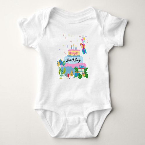 Cutest Birthday Baby Bodysuit Design