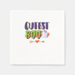 Cutest Boo Halloween Funny Casual Napkins