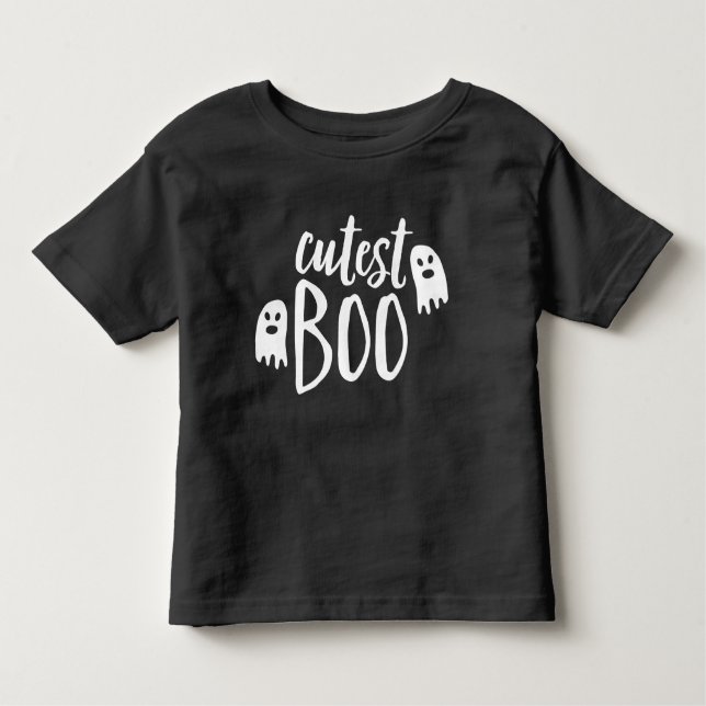 Cutest Boo | Halloween Toddler T-shirt (Front)