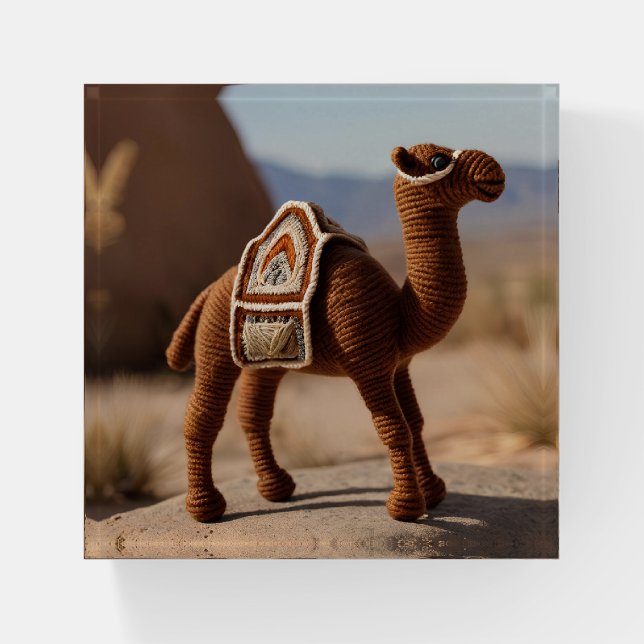 Cutest Camel Paperweight (Front)