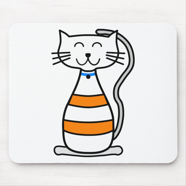 Cutest Cat Mouse Pad (Front)
