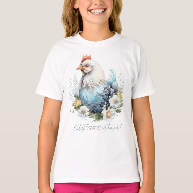Cutest "CHICK" in town T-Shirt (Front)