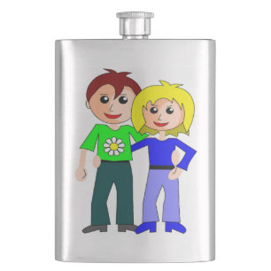 CUTEST COUPLE FLASK